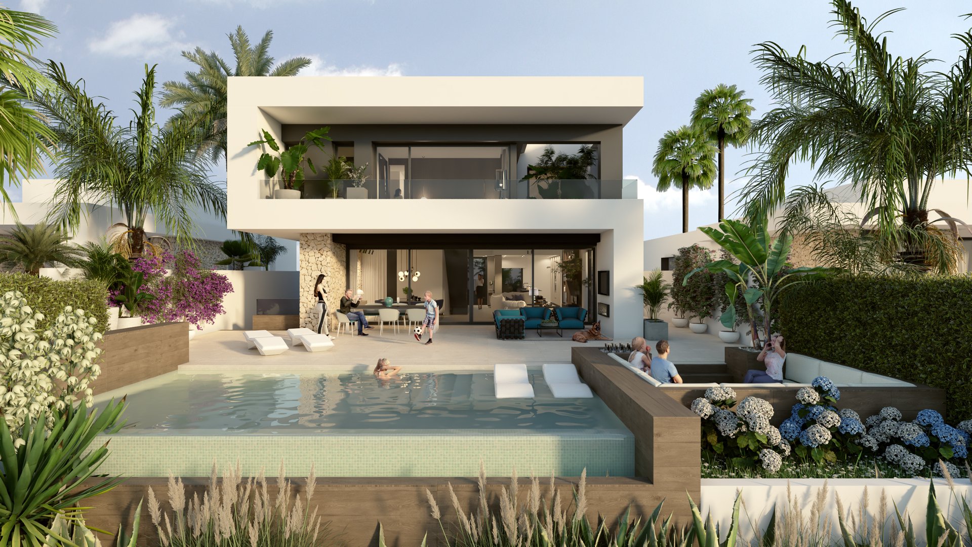 Villa en Alicante, España 3 dormitorios, 203 m2 No. 195348
