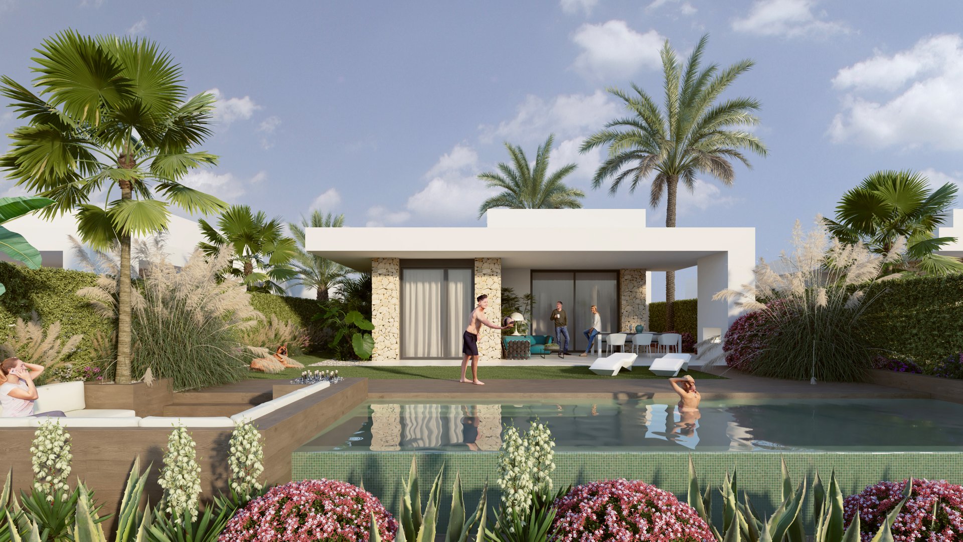 Villa en Alicante, España 3 dormitorios, 203 m2 No. 195348