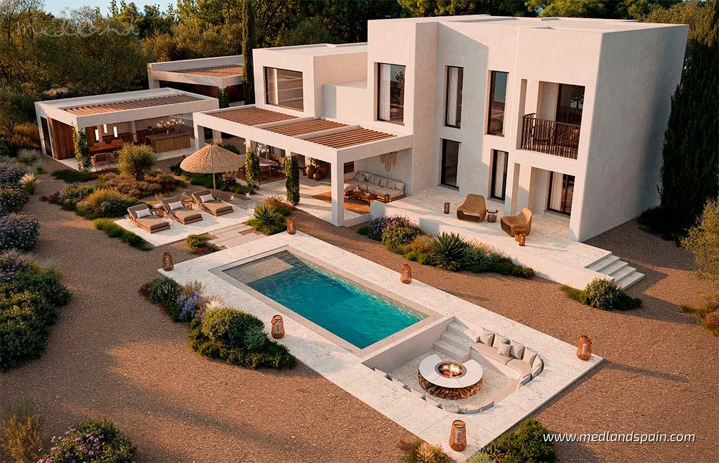 Villa en Mojácar, Almería, España 3 dormitorios, 255 m2 No. 167410