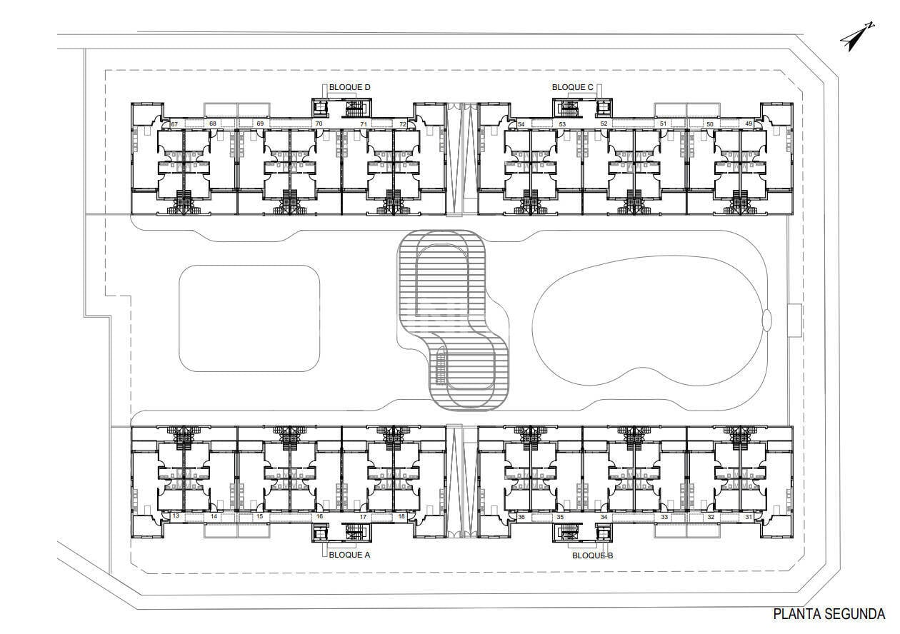 Dzīvoklis Torre-Pacheco, Murcia, Spānijā 2 istabas, 67 m2 Nr. 154363