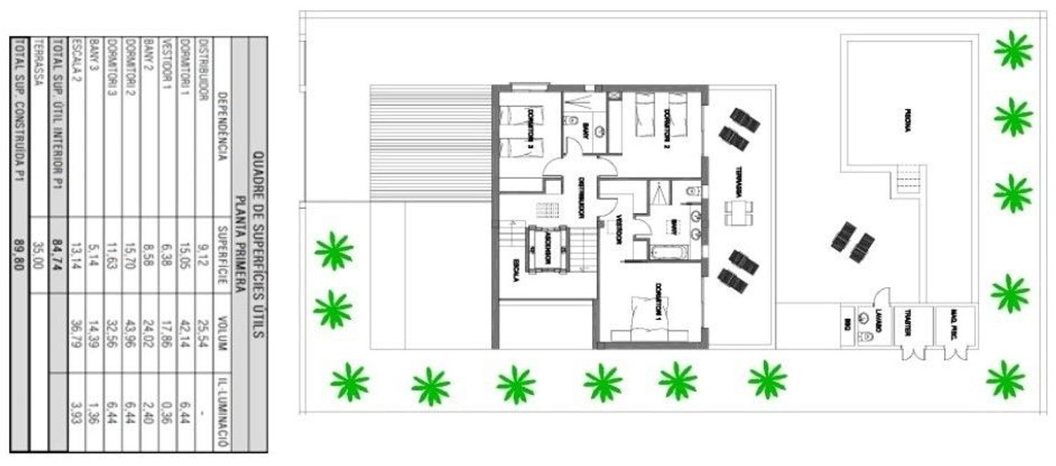 Hus i Sitges, Barcelona, Spanien 5 sovrum, 306 kvm. Nr. 161557