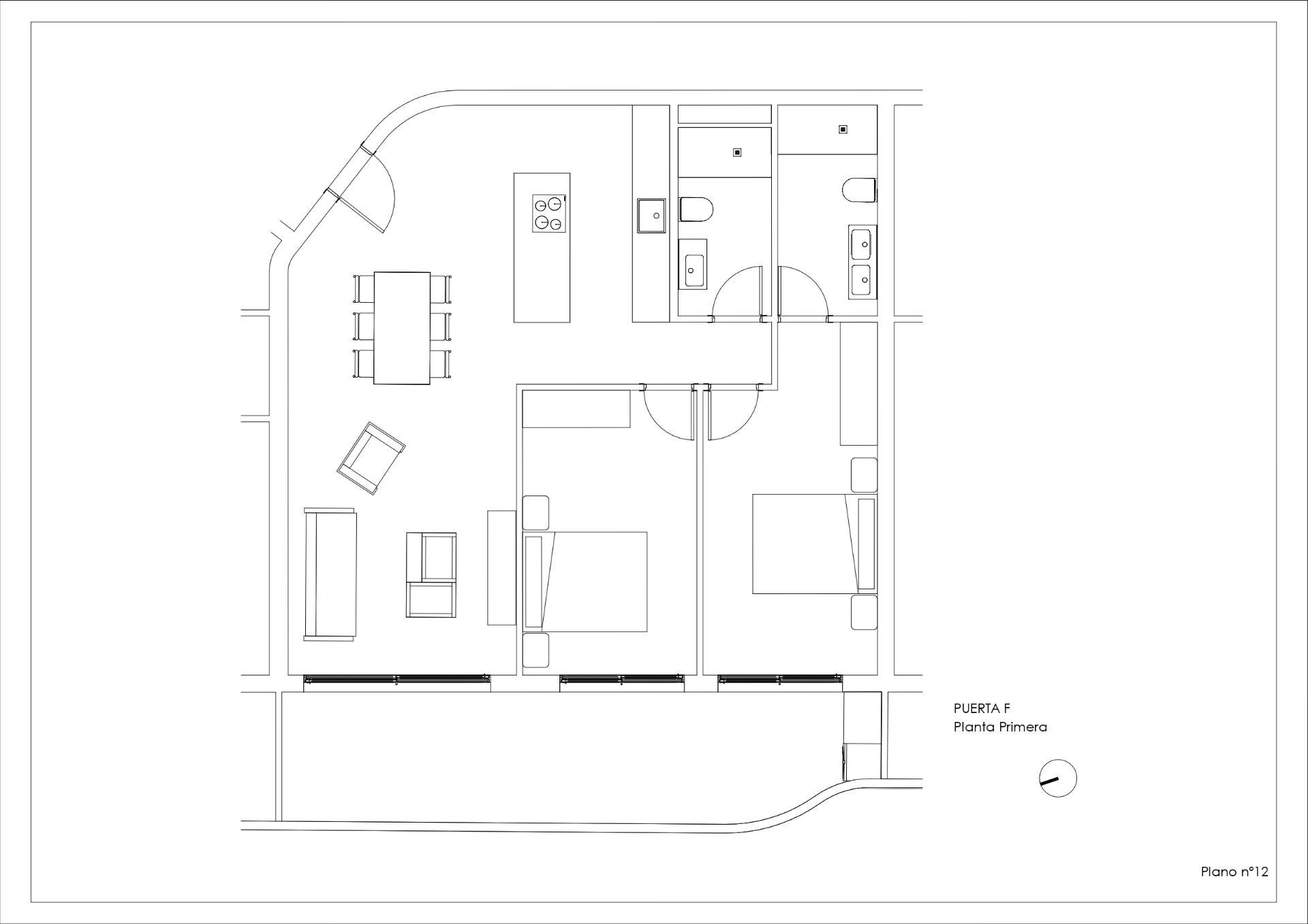 Wohnung in Calpe, Alicante, Spanien 2 Schlafzimmer, 105 m2 Nr. 135388