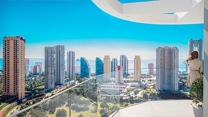 Penthouse in Benidorm, Alicante, Spain 4 bedrooms, 54 sq.m. No. 69772