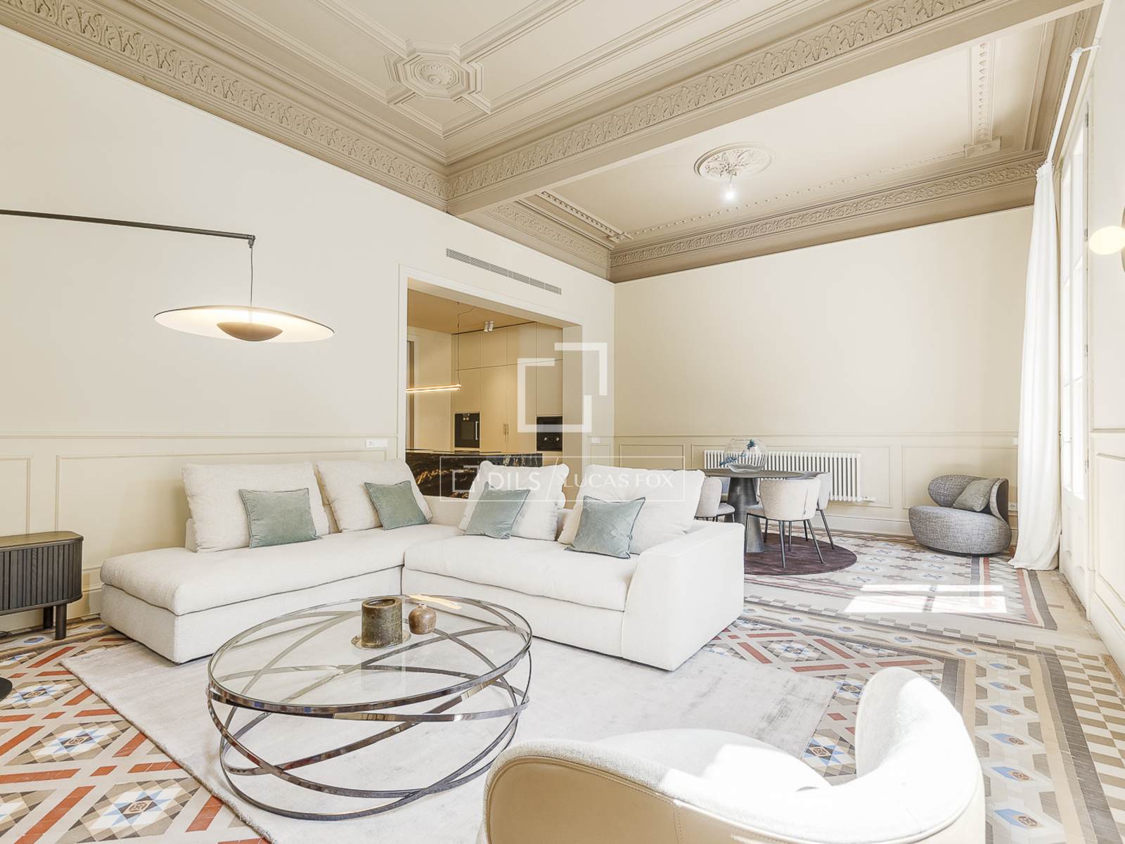 Appartamento a Barcelona, Spagna 3 camere da letto, 204 mq. N° 196236