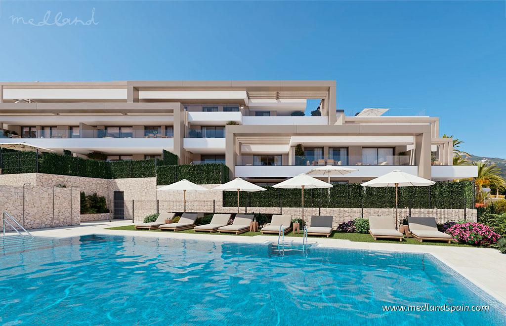 Apartament w Estepona, Malaga, Hiszpania 3 sypialnie, 101 mkw. nr 147403