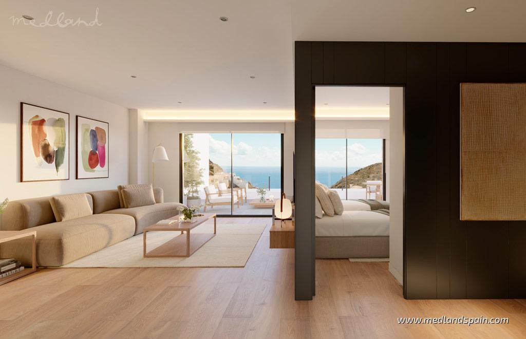 Apartamento en Cumbre Del Sol, Alicante, España 2 dormitorios, 104 m2 No. 195483