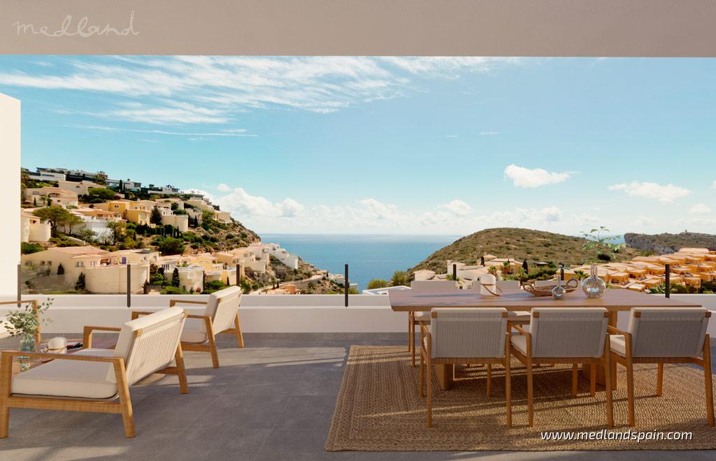 Apartamento en Cumbre Del Sol, Alicante, España 2 dormitorios, 104 m2 No. 195483