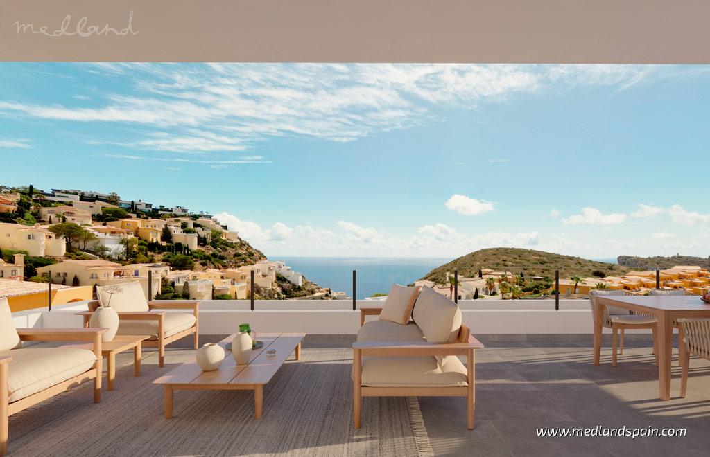 Apartamento en Cumbre Del Sol, Alicante, España 2 dormitorios, 104 m2 No. 195483