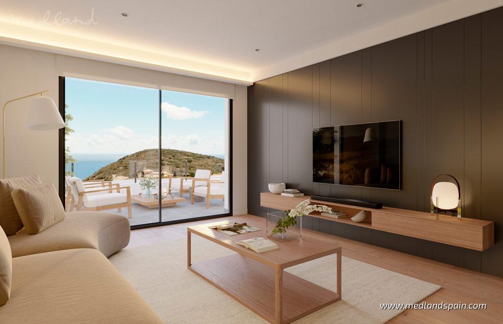 Apartamento en Cumbre Del Sol, Alicante, España 2 dormitorios, 104 m2 No. 195483