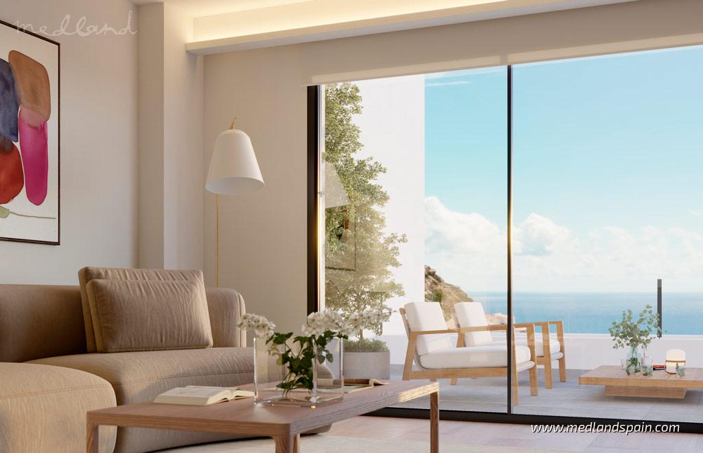 Apartamento en Cumbre Del Sol, Alicante, España 2 dormitorios, 104 m2 No. 195483
