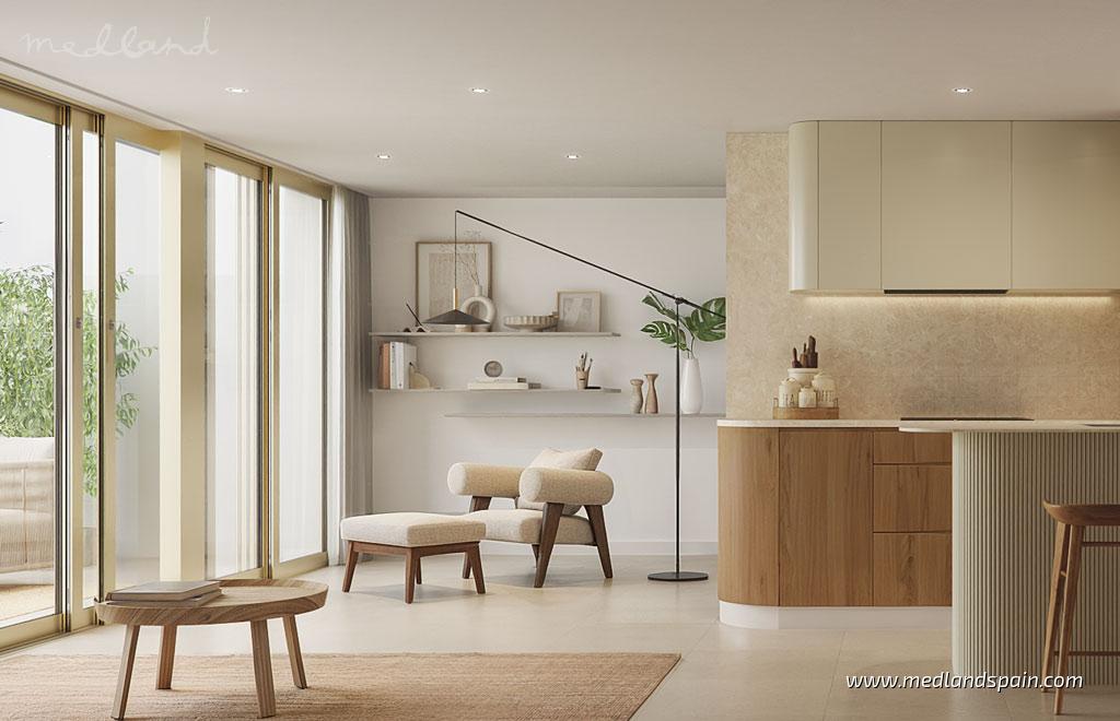 Apartment à Los Alcazares, Murcia, Espagne 3 chambres, 91 m2 No. 195482