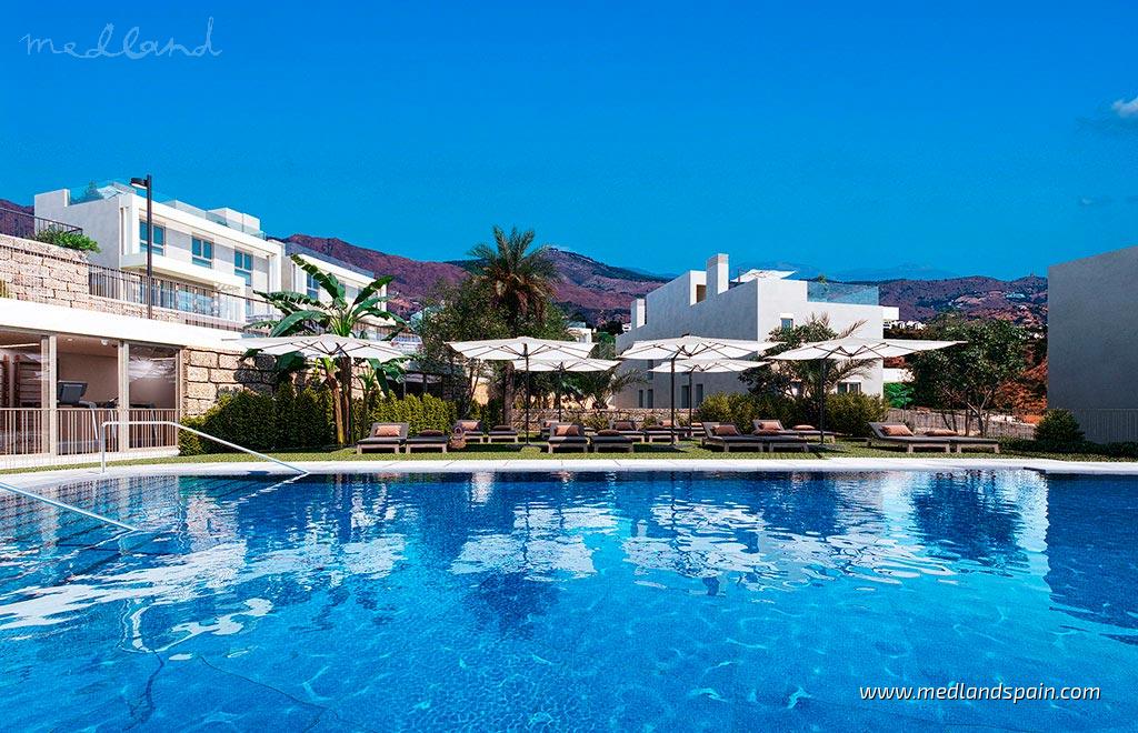 Villa à Mijas Costa, Malaga, Espagne 4 chambres, 136 m2 No. 195484