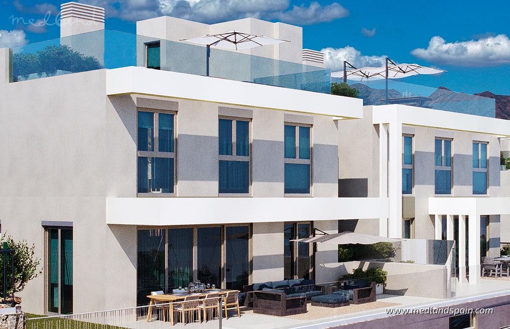 Villa à Mijas Costa, Malaga, Espagne 4 chambres, 136 m2 No. 195484
