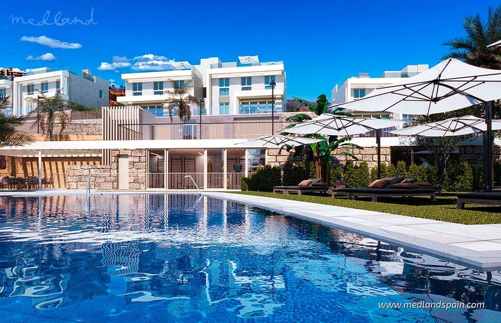 Villa à Mijas Costa, Malaga, Espagne 4 chambres, 136 m2 No. 195484