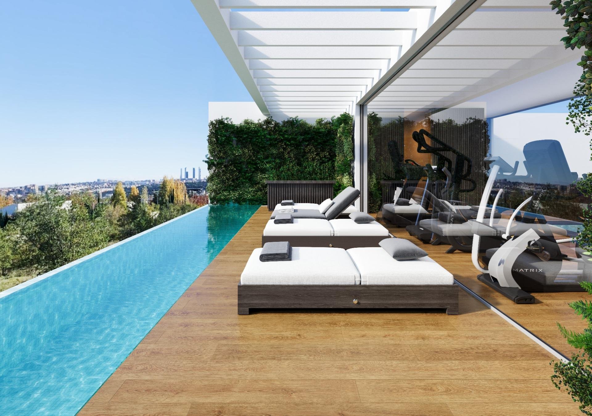 Apartament w Madrid, Hiszpania 1 sypialnia, 89 mkw. nr 165952