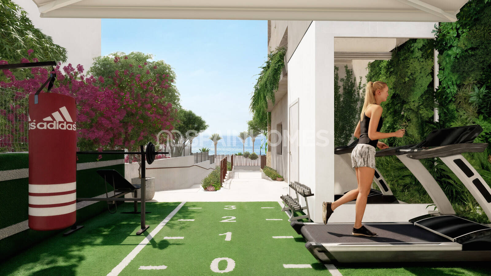 Apartment in Villajoyosa, Alicante, Spain 2 bedrooms, 55 sq.m. No. 144644