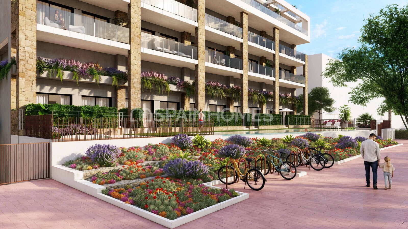 Apartment in Villajoyosa, Alicante, Spain 2 bedrooms, 55 sq.m. No. 144644