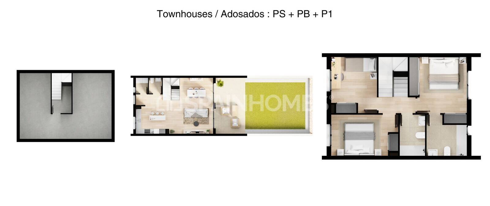 Вилла в Финестрат, Аликанте, Испания 3 спальни, 118м2 №144642