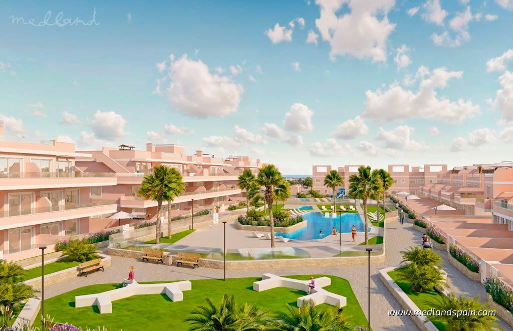 Apartment in Pilar de la Horadada, Alicante, Spain 3 bedrooms, 74 sq.m. No. 108934
