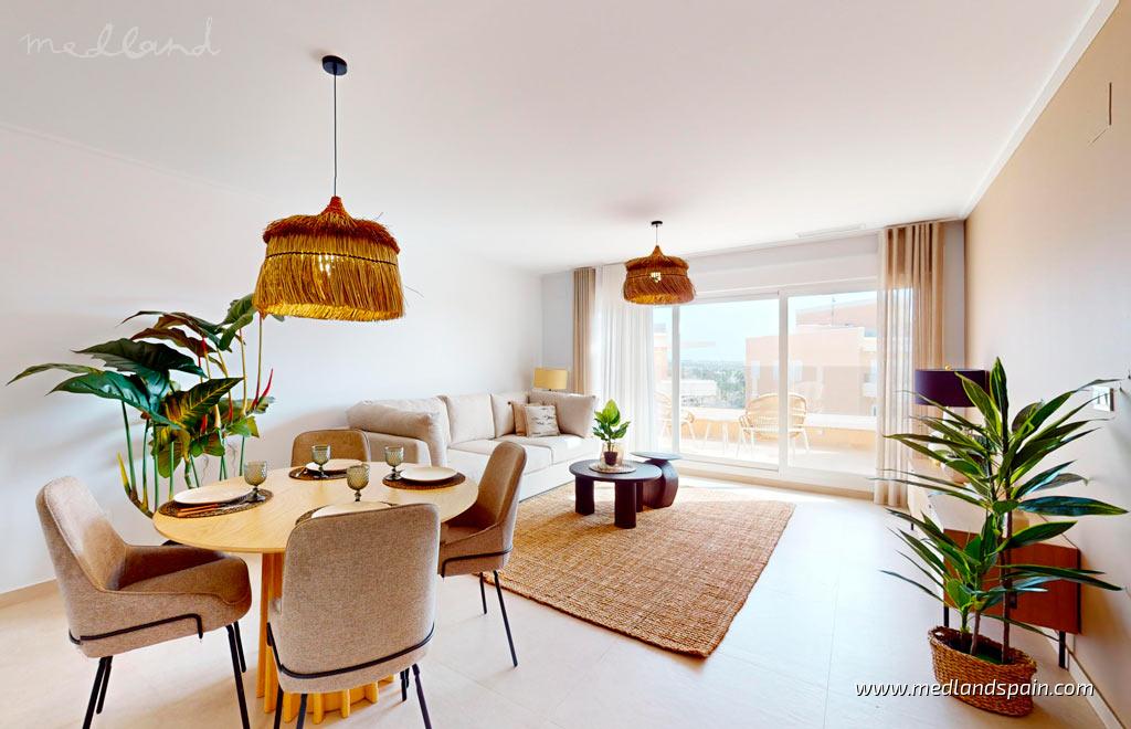 Apartment in Pilar de la Horadada, Alicante, Spain 3 bedrooms, 74 sq.m. No. 108934