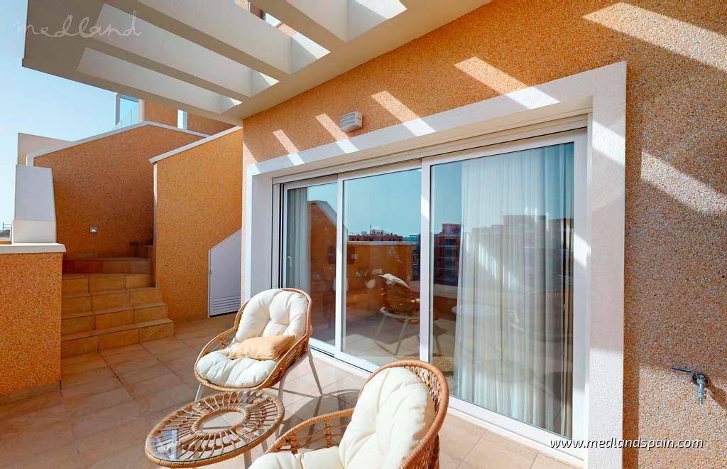 Apartment in Pilar de la Horadada, Alicante, Spain 3 bedrooms, 74 sq.m. No. 108934