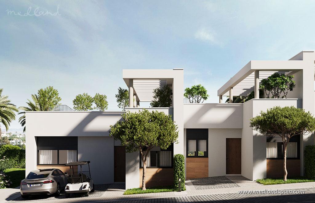Townhouse in Mijas Costa, Malaga, Spain 3 bedrooms, 111 sq.m. No. 196870