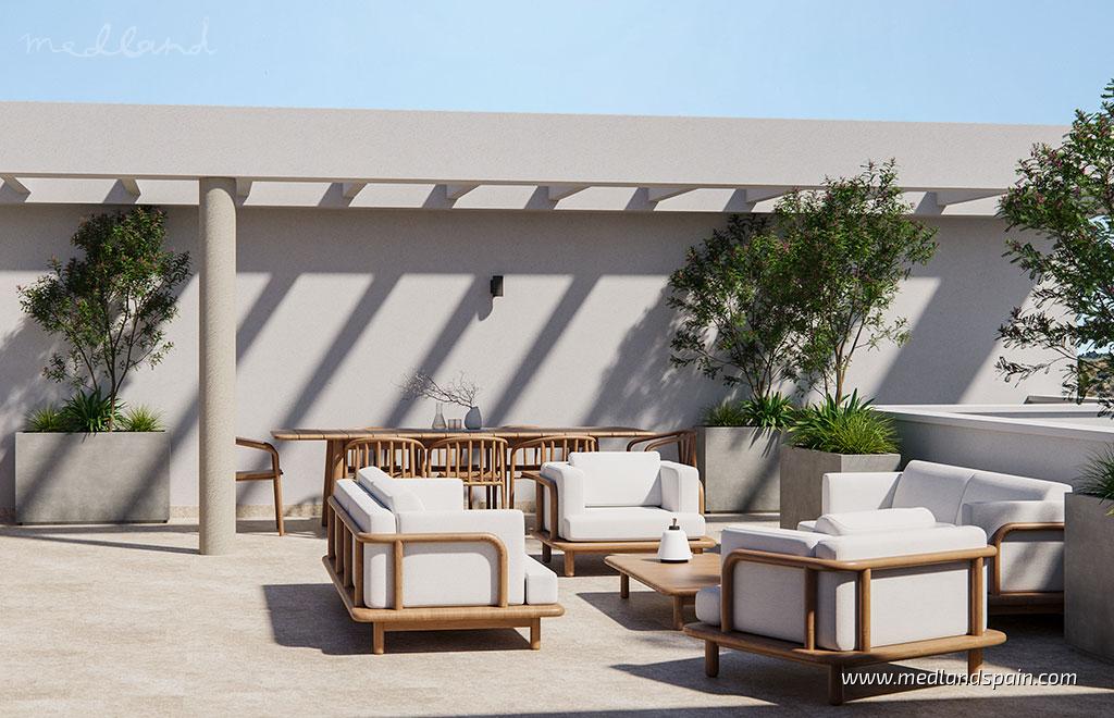 Townhouse in Mijas Costa, Malaga, Spain 3 bedrooms, 111 sq.m. No. 196870