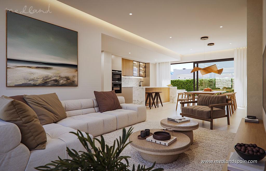 Villa in Mijas Costa, Malaga, Spain 3 bedrooms, 120 sq.m. No. 196871