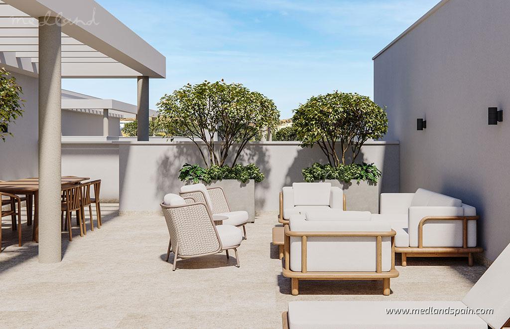 Townhouse in Mijas Costa, Malaga, Spain 3 bedrooms, 109 sq.m. No. 196869