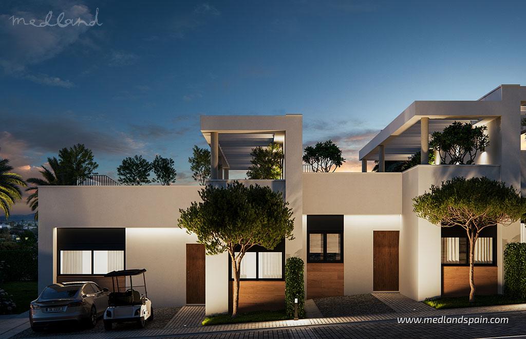 Townhouse in Mijas Costa, Malaga, Spain 3 bedrooms, 109 sq.m. No. 196869