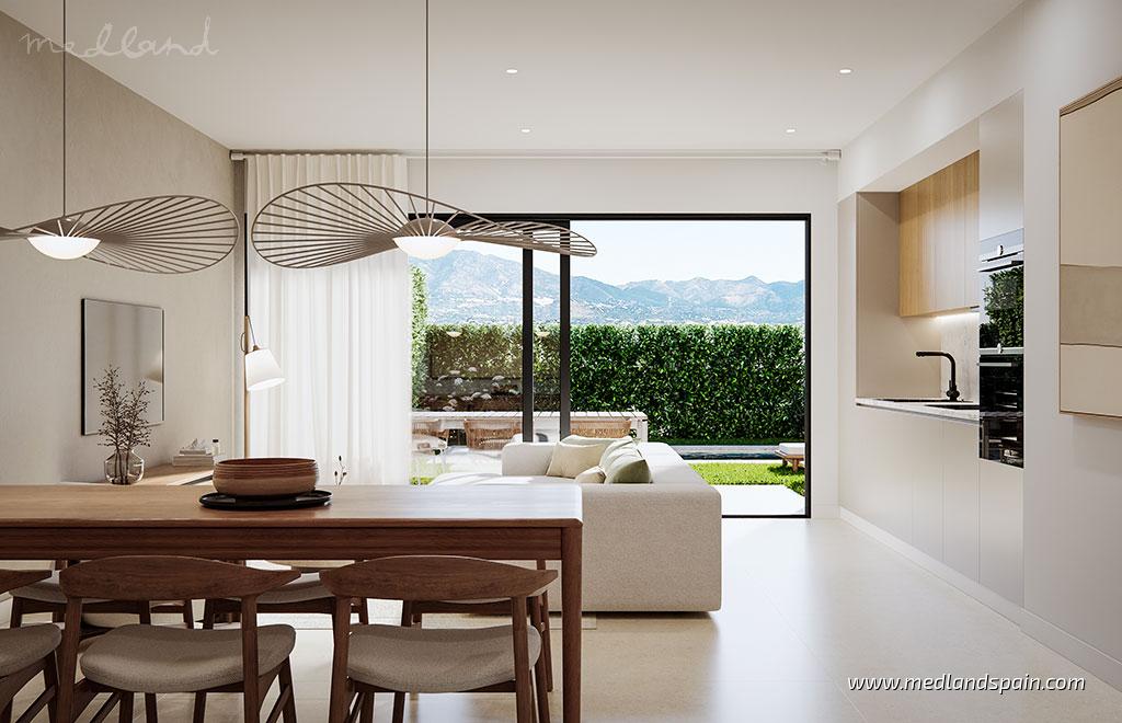 Townhouse in Mijas Costa, Malaga, Spain 3 bedrooms, 109 sq.m. No. 196869