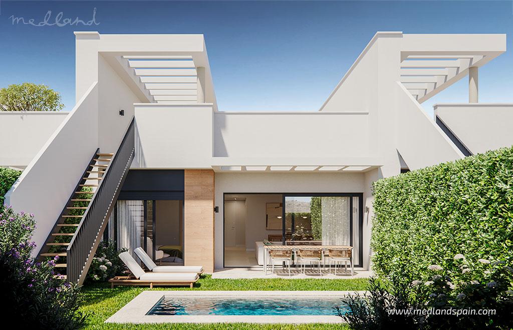 Townhouse in Mijas Costa, Malaga, Spain 3 bedrooms, 109 sq.m. No. 196869