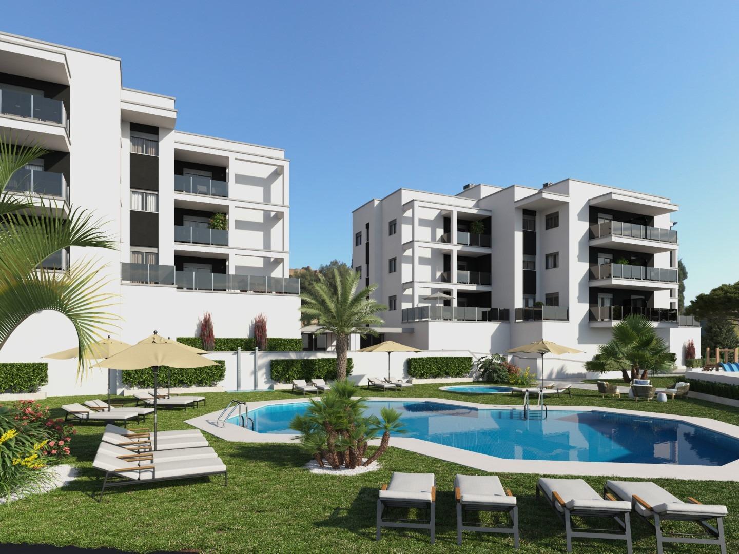 Apartment in Villajoyosa, Alicante, Spain 3 bedrooms, 88 sq.m. No. 165271
