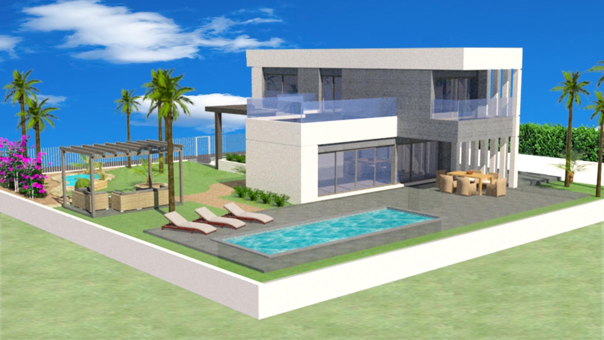 Villa in Polop, Alicante, Spanien 3 Schlafzimmer, 150 m2 Nr. 165270