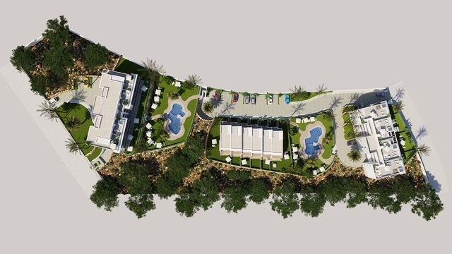 Квартира в Финестрат, Аликанте, Испания 1 спальня, 68.65м2 №168624