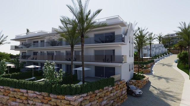 Квартира в Финестрат, Аликанте, Испания 1 спальня, 68.65м2 №168624