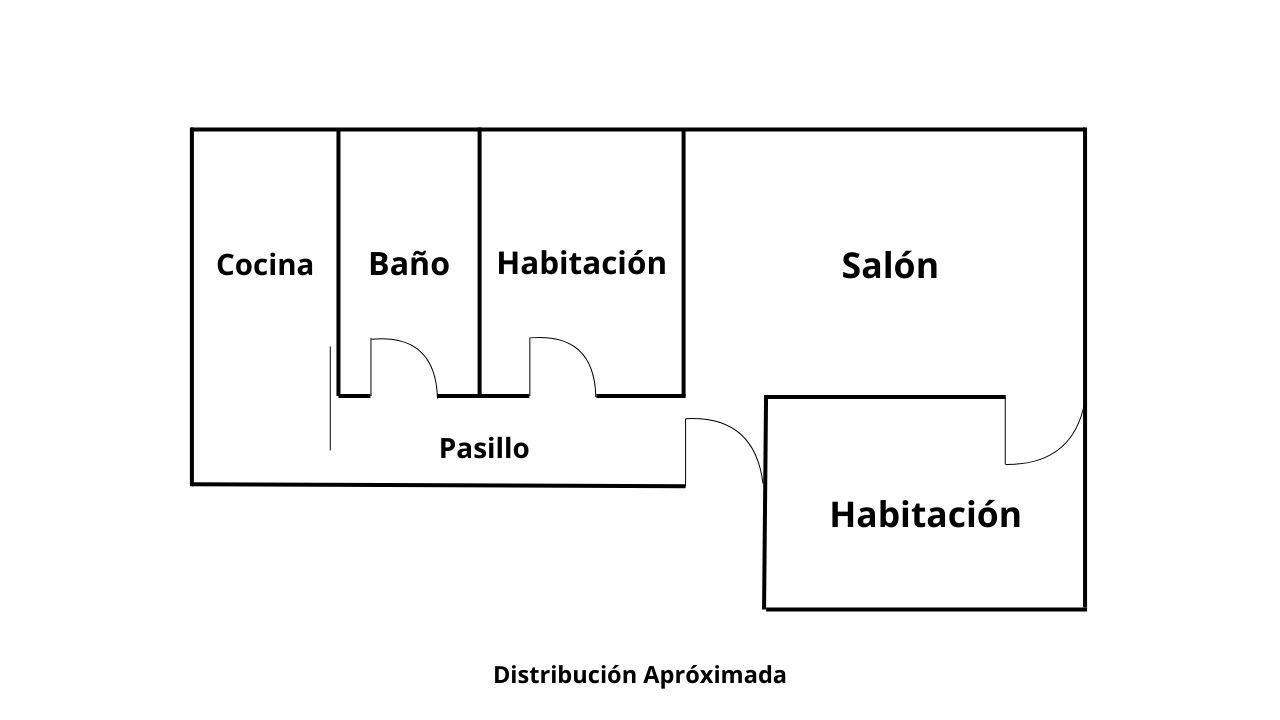 Dzīvoklis Madrid, Spānijā 2 istabas, 55 m2 Nr. 165737