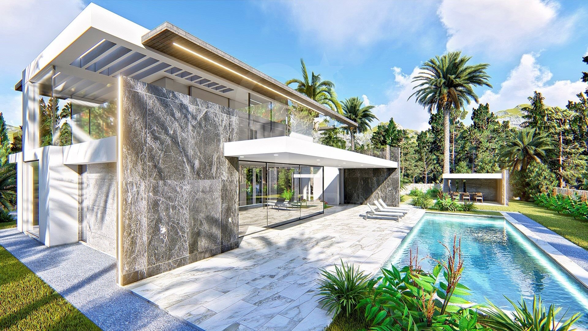 Huvila Javea, Alicante, Espanja 4 makuuhuonetta, 441 m2 No. 158625