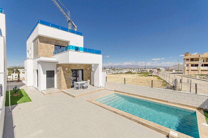 Villa en Orihuela, Alicante, España 3 dormitorios, 118 m2 No. 103607