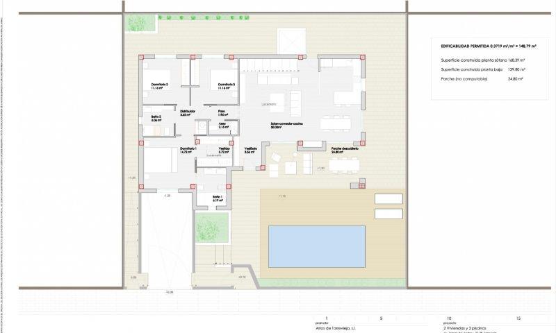 Villa Los Altos, Alicante, Spānijā 3 istabas, 295 m2 Nr. 76016