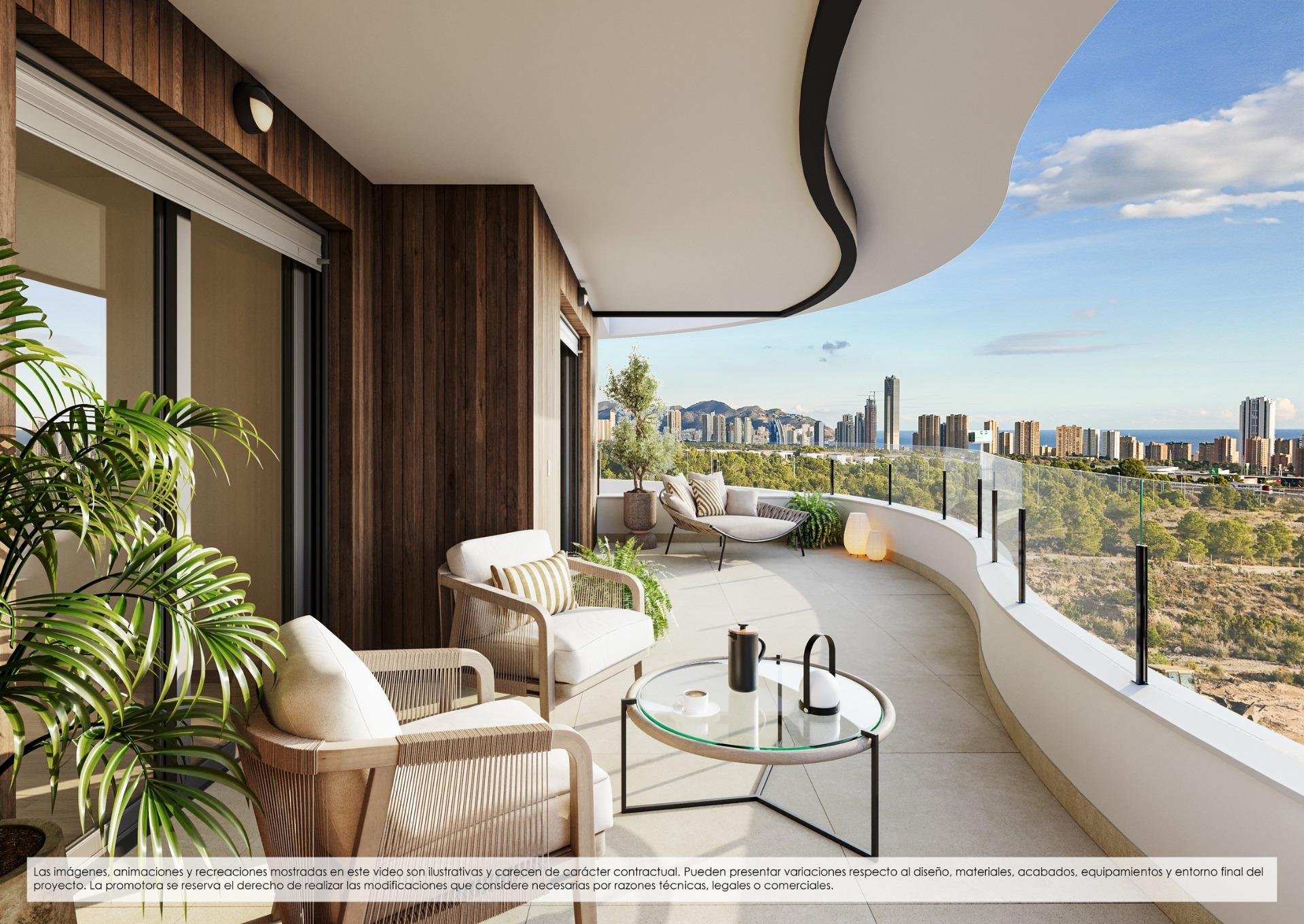 Wohnung in Benidorm, Alicante, Spanien 2 Schlafzimmer, 94 m2 Nr. 181191