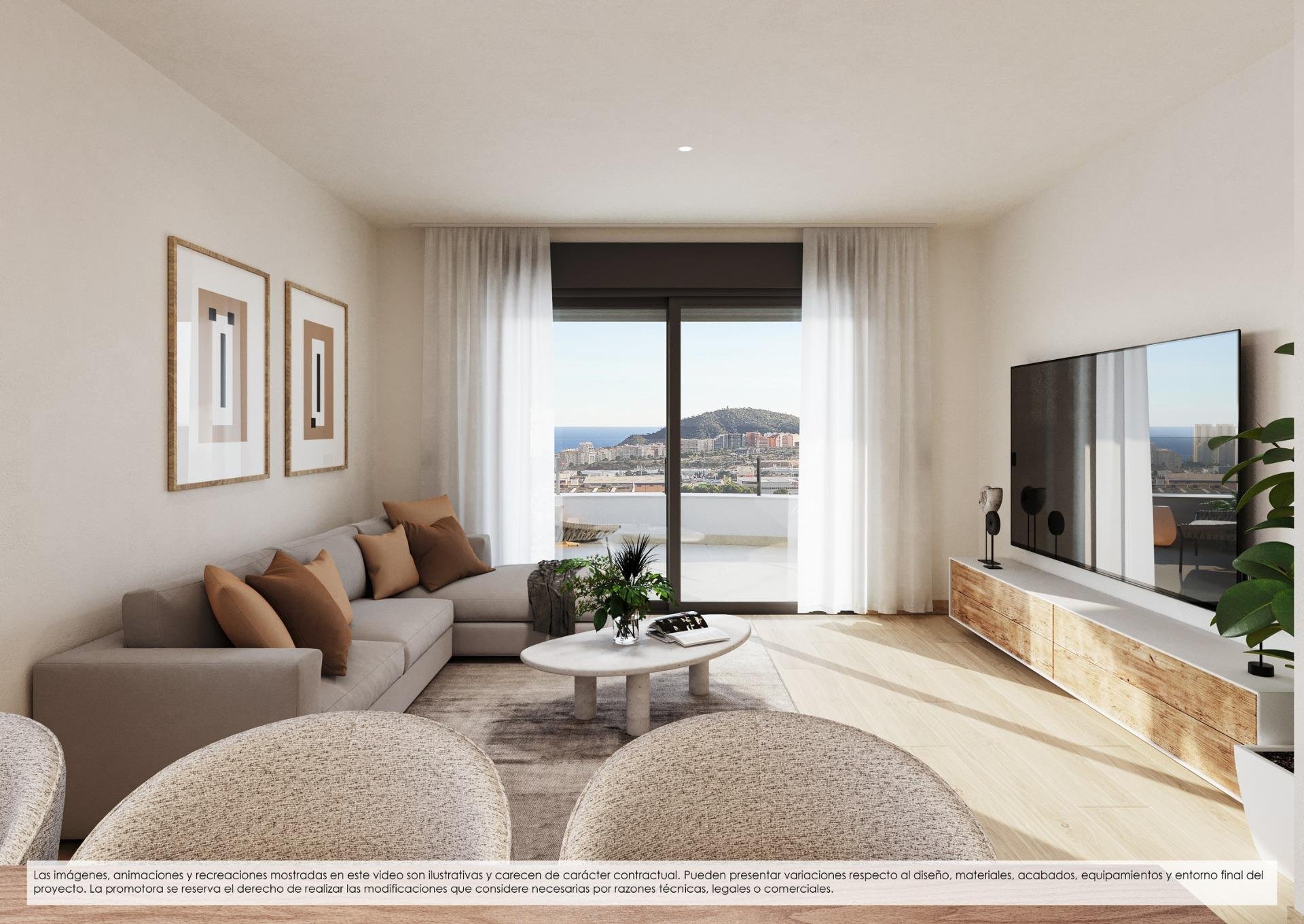 Wohnung in Benidorm, Alicante, Spanien 2 Schlafzimmer, 94 m2 Nr. 181191