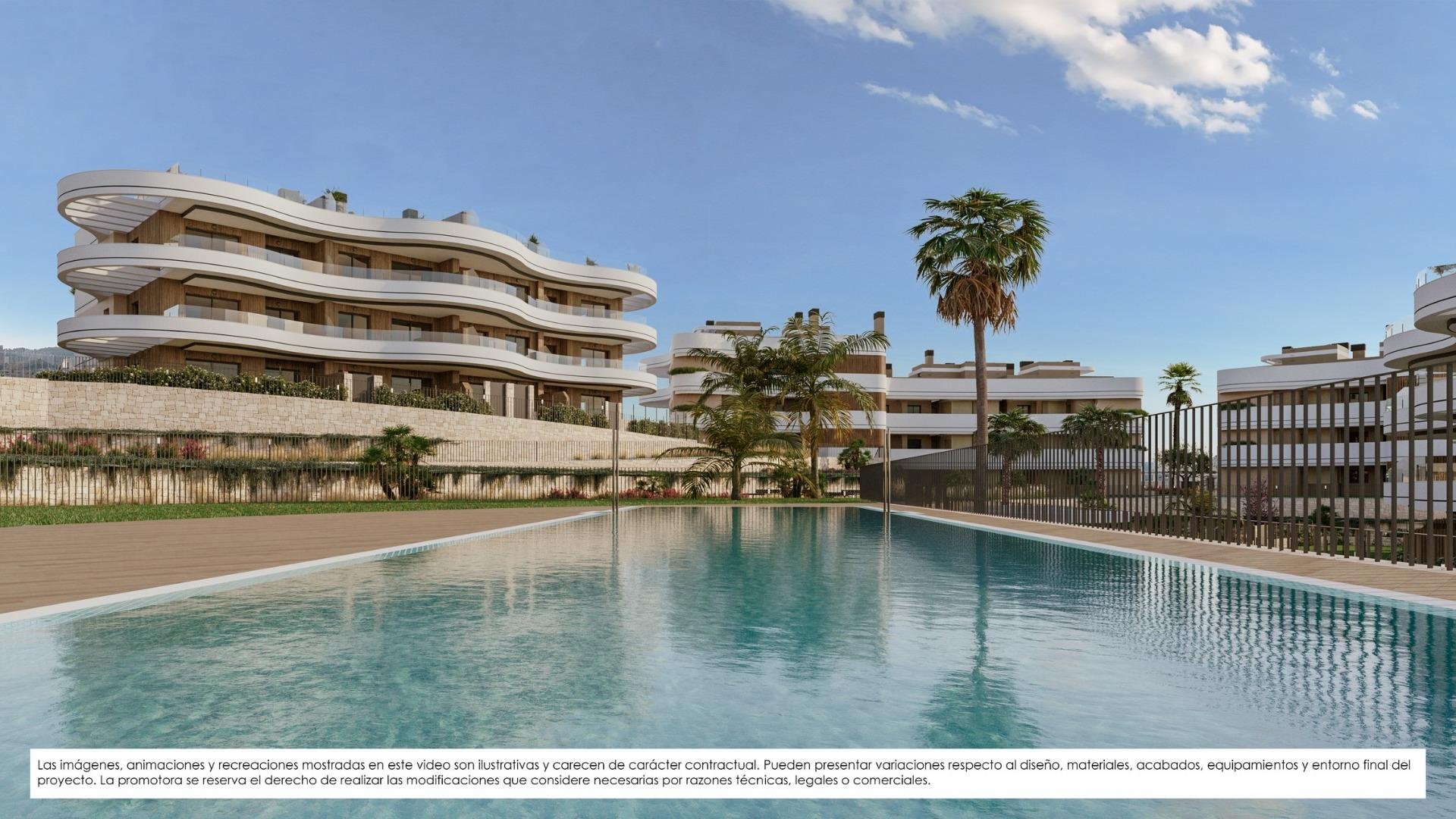 Wohnung in Benidorm, Alicante, Spanien 2 Schlafzimmer, 94 m2 Nr. 181191