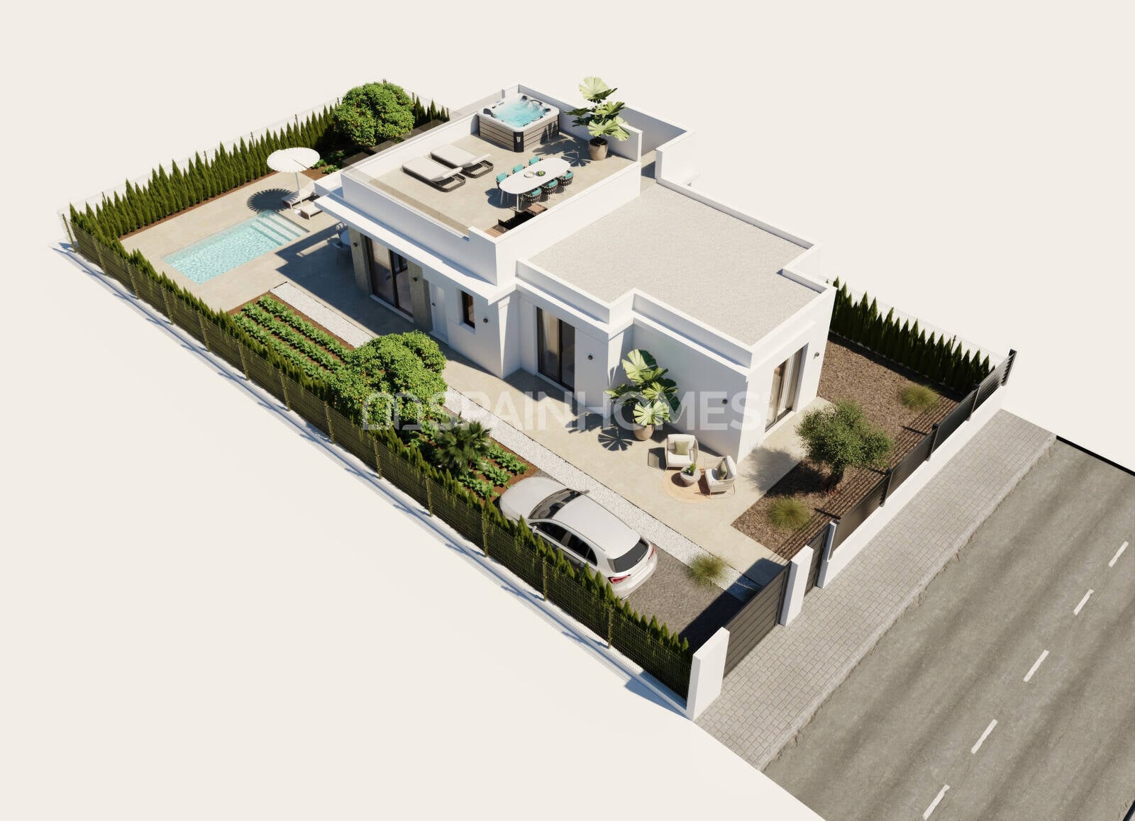 Villa Fuente Alamo, Murcia, Spānijā 3 istabas, 155 m2 Nr. 147229
