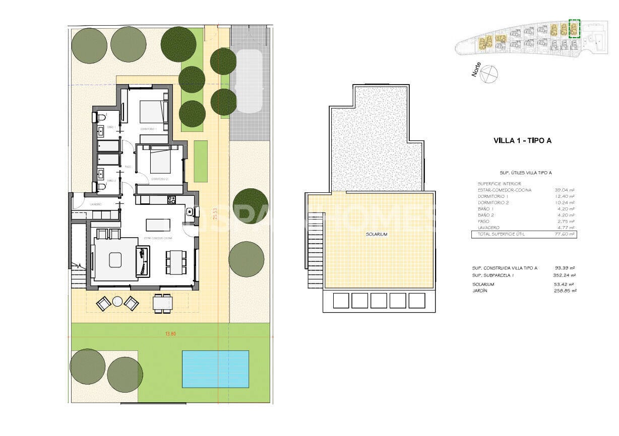 Villa Fuente Alamo, Murcia, Spānijā 3 istabas, 155 m2 Nr. 147229