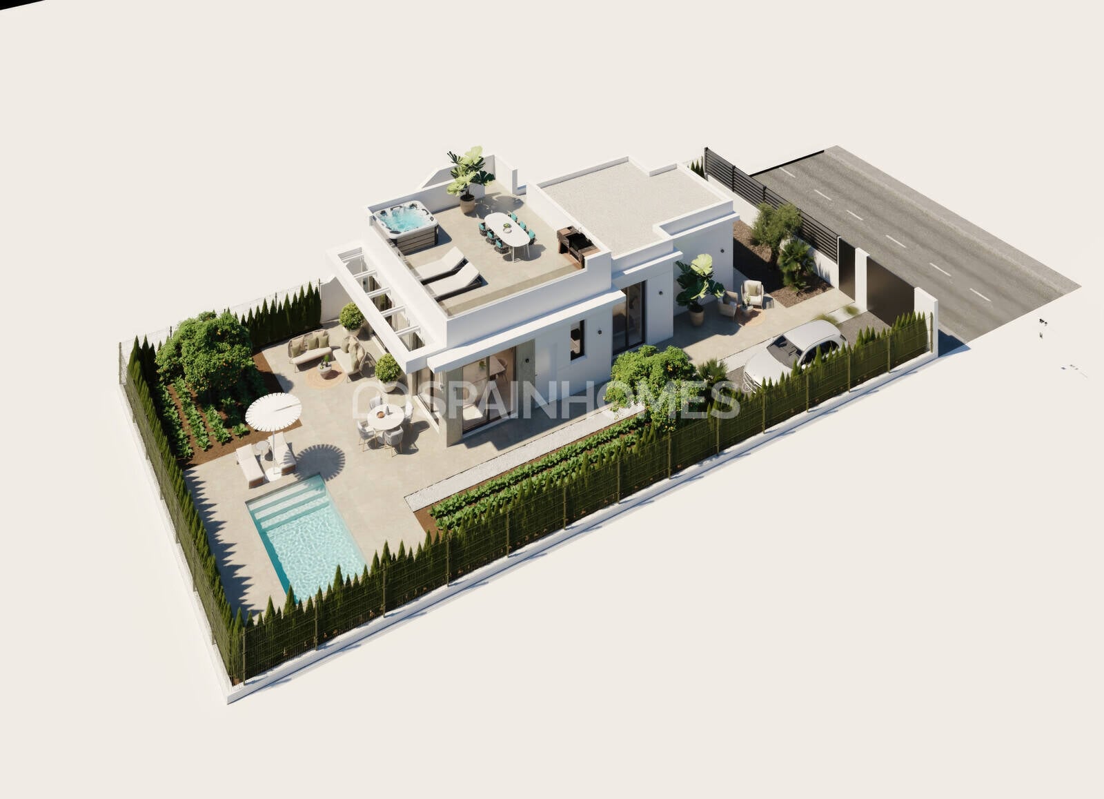 Villa Fuente Alamo, Murcia, Spānijā 3 istabas, 155 m2 Nr. 147229