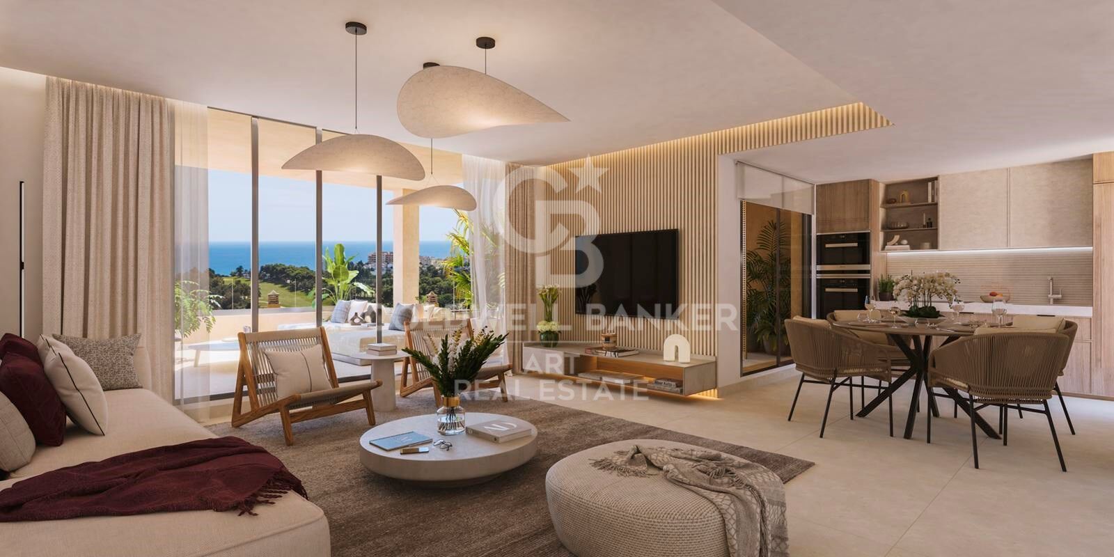 Lägenhet i Benalmadena, Malaga, Spanien 3 sovrum, 162 kvm. Nr. 159080