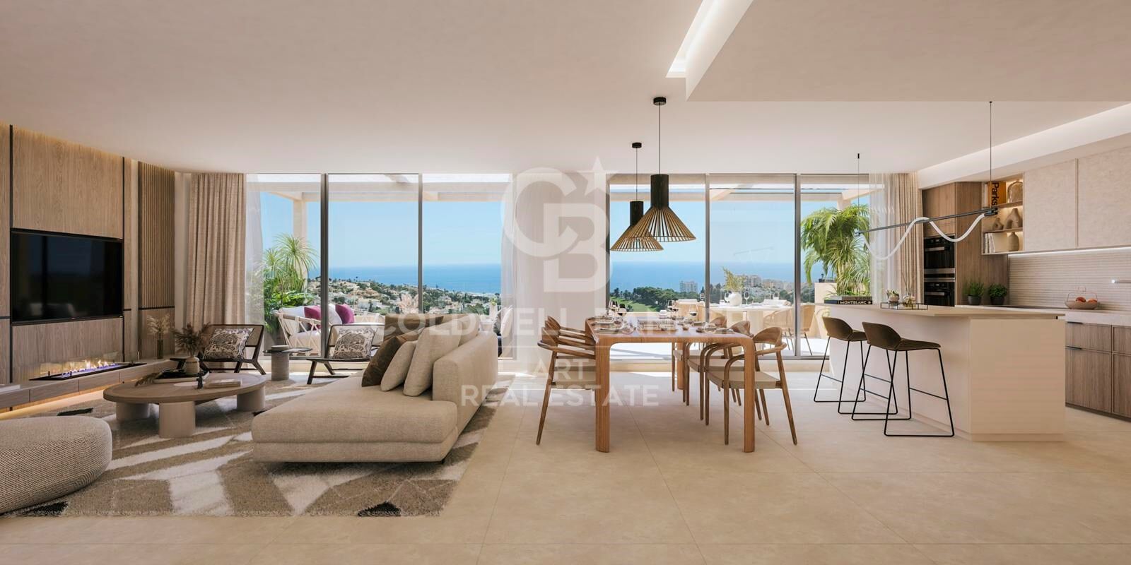 Lägenhet i Benalmadena, Malaga, Spanien 3 sovrum, 162 kvm. Nr. 159080