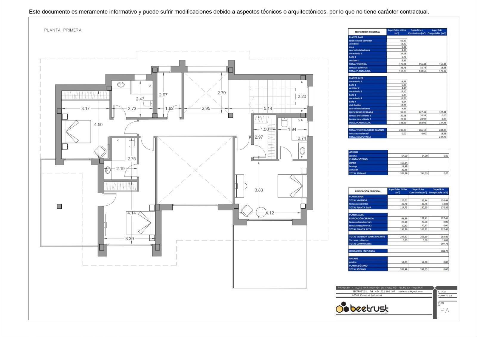 Māja Finestrat, Alicante, Spānijā 4 istabas, 550 m2 Nr. 165614