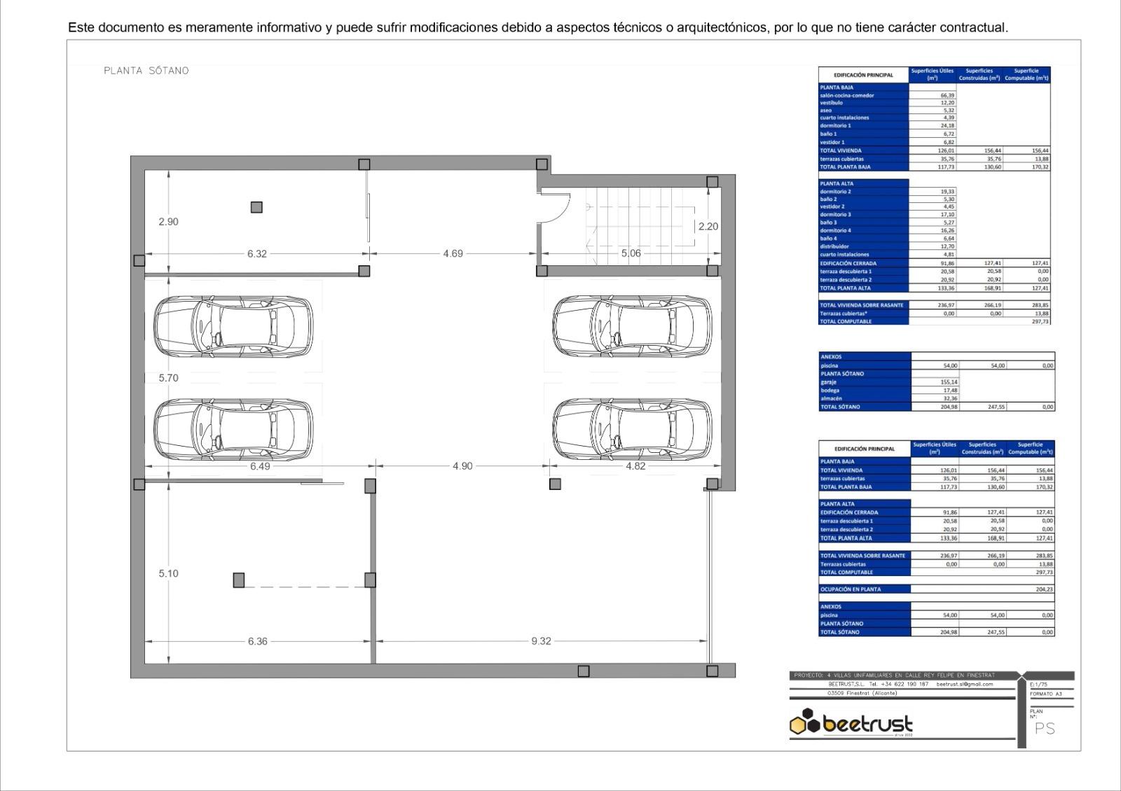 Māja Finestrat, Alicante, Spānijā 4 istabas, 550 m2 Nr. 165614